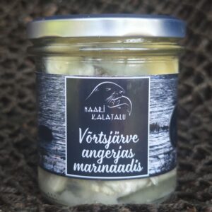 Võrtsjärve angerjas marinaadis